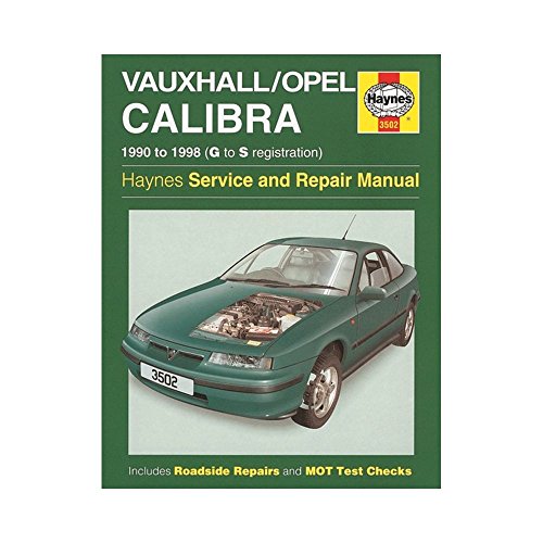 Vauxhall Calibra Service <br> And Repair Manual