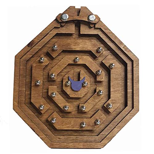 Minotaur'S Labyrinth Wooden Brain Teaser