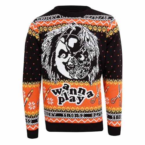 Childs Play - Chucky (Unisex Knitted Jumper) Ex Ex Large