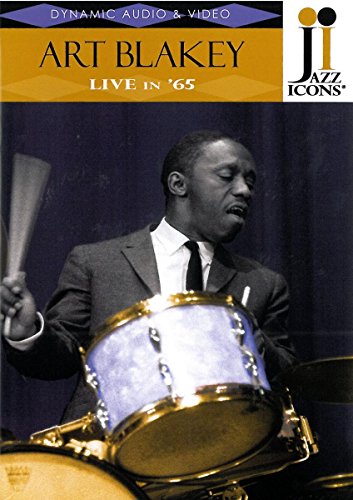 DVD cover of Art Blakey playing drums, wearing a suit and tie.