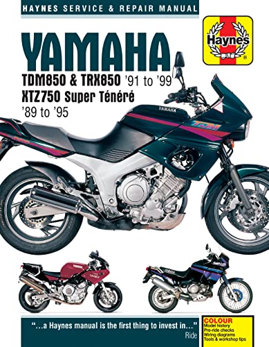 Yamaha TDM850, TRX850 & XTZ750 (89 - 99) Haynes Repair Manual (Paperback)