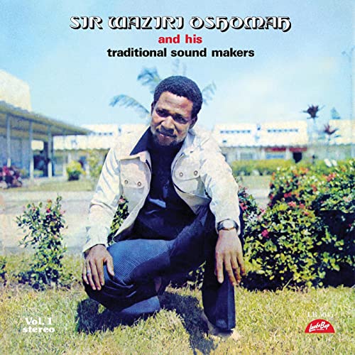 Album cover featuring Alhaji Waziri Oshomah, a portrait of a man.
