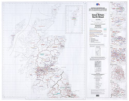 Great Britain North (OS Admin Boundary Map)