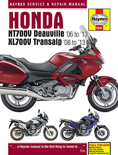 Honda NT700V Deauville & XL700V Transalp: (06 - 13)