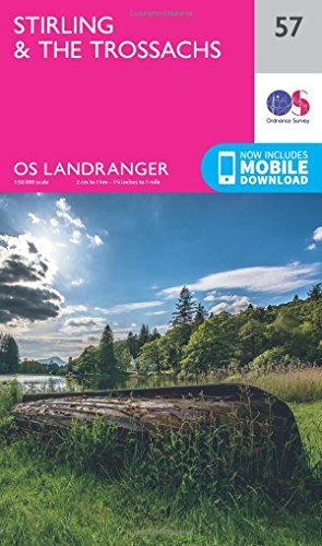 Landranger (57) Stirling & The Trossachs (OS Landranger Map)
