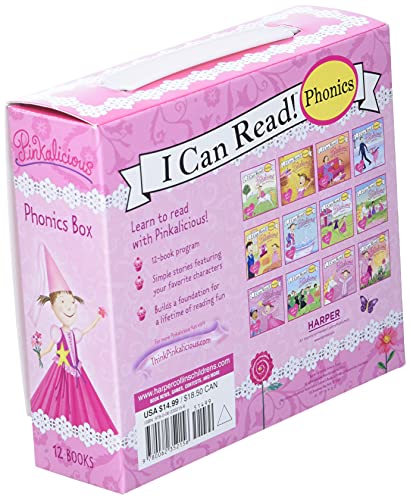 Pinkalicious 12-Book Phonics Fun! : Includes 12 Mini-Books Featuring Short and Long Vowel Sounds