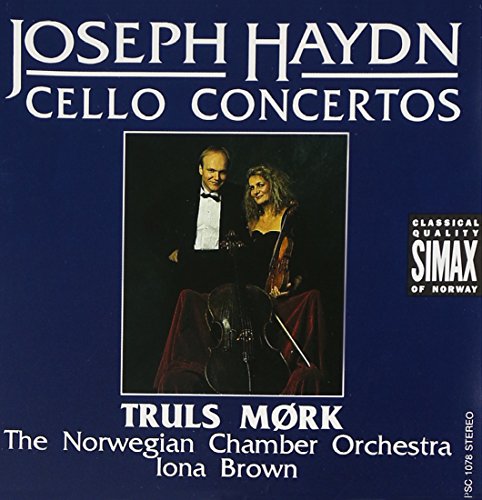 CD cover: Musicians with cello, text “Joseph Haydn: Cello Concertos”, Simax label.