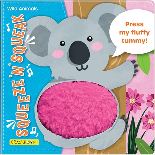 Squeeze n Squeak: Wild Animals: Press my fluffy tummy!