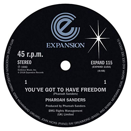 Sanderspharoah - You've Got To Have Freedom / Got To Give It Up  [VINYL]