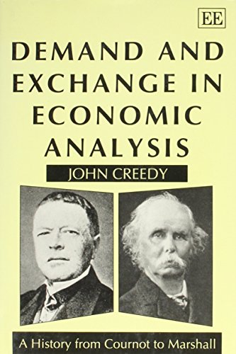 Demand and Exchange in Economic Analysis: A History from Cournot to Marshall