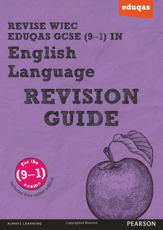 Pearson REVISE WJEC Eduqas GCSE (9-1) in English Language Revision Guide: for home learning, 2022 and 2023 assessments and exams (REVISE WJEC GCSE English 2015)