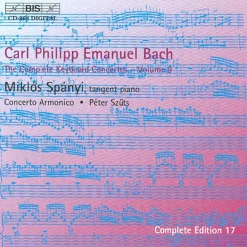 Concerto Armonicospanyiszuts - Bach, C.P.E.: Keyboard Concertos [CD]