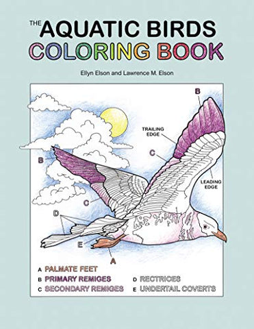 The Aquatic Birds Coloring Book (Coloring Concepts)