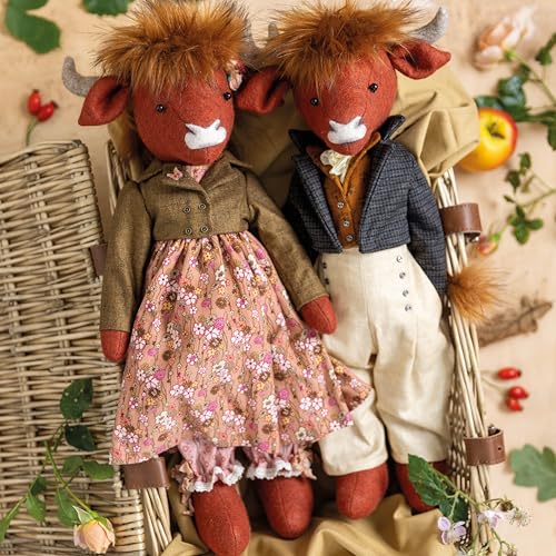 Sew Felt Animals from Apple Blossom Wood : A Practical Guide to Sewing Heirloom Animal Dolls and Their Clothing