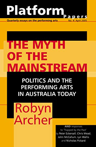 Cover of “Platform Papers 4: The Myth of the Mainstream,” a journal.