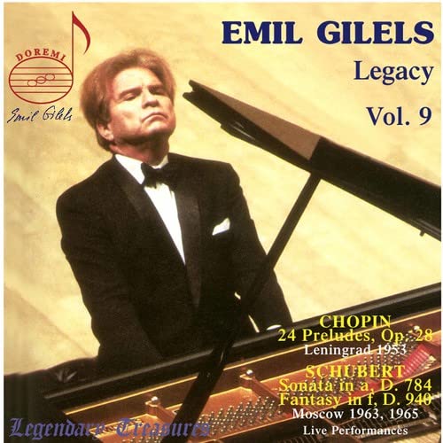 Gilels - Emil Gilels Legacy Vol. 9 [CD]
