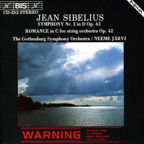 Gothenburg Sojarvi - Sibelius - Symphony No 2. Romance [CD]