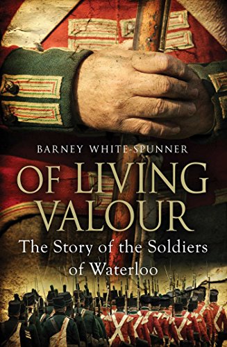 Book cover depicting a Napoleonic soldier and lines of infantry.