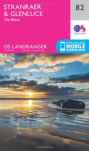 Landranger (82) Stranraer & Glenluce (OS Landranger Map)