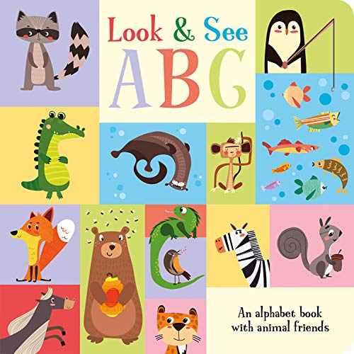 Look & See ABC (Animal Friends Concept Board Books)