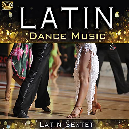 CD cover for “Latin Dance Music” featuring ballroom dancers.