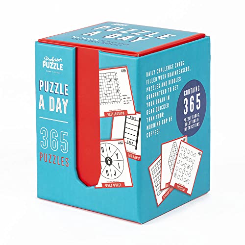 Brain Training - The Daily Cranium IQ Quiz - 365 Daily Brain Teaser Puzzles & Riddles by Professor Puzzle.