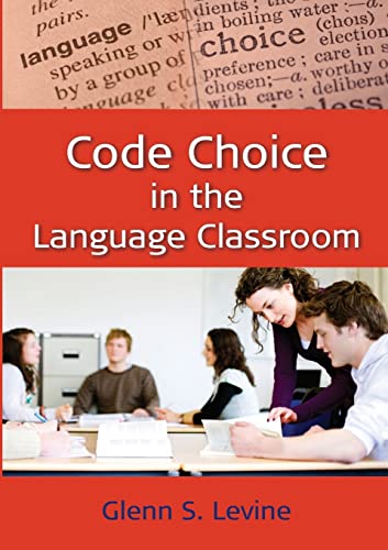 Book cover: "Code Choice in the Language Classroom" with students studying.