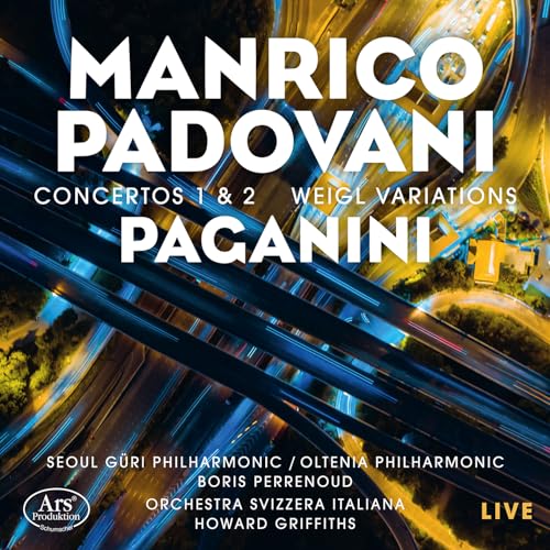 Manrico Padovani - Paganini Concertos 1 & 2; Weig [CD]