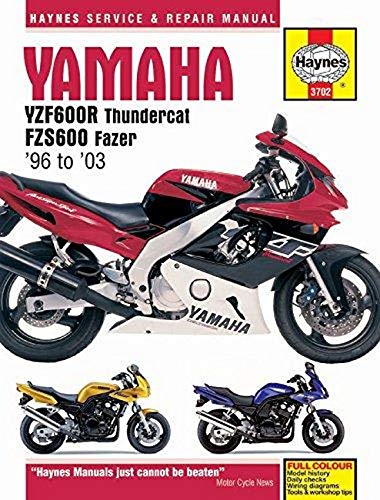 Yamaha YZF600R Thundercat & FZS600 Fazer 1996 - 2003 (Haynes Service & Repair Manual)