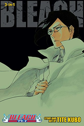 Bleach manga volume 24 cover featuring a character with black hair and glasses.