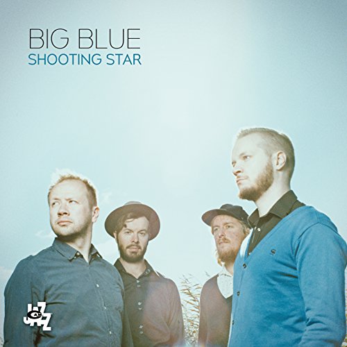 CD cover for Big Blue’s “Shooting Star” featuring four men.