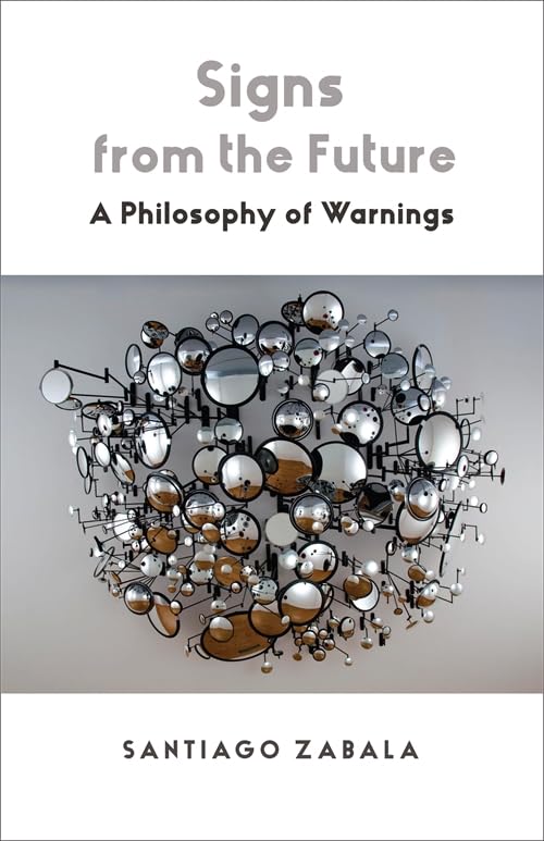 Book cover with title text above an abstract sculpture made of many small mirrors.