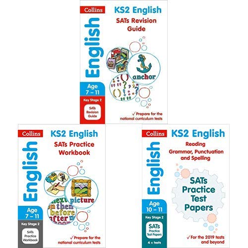 Collins KS2 SATs English - 3 books set