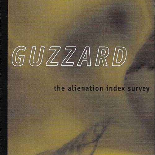 CD cover for Guzzard’s “The Alienation Index Survey” with blurred face.