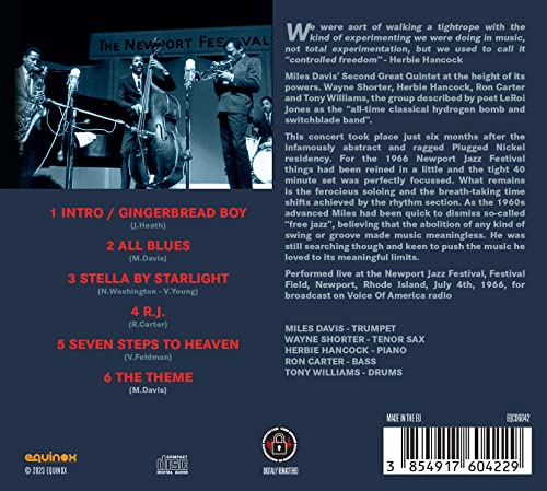 Miles Davis Quintet - Newport Jazz Festival. 1966 [CD]
