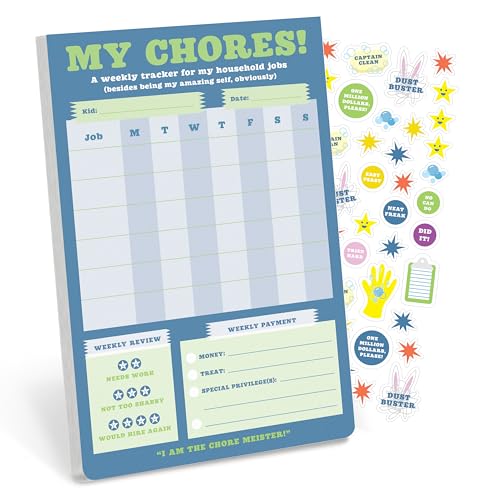 Knock Knock Kids Chore Chart Can-Do Pads