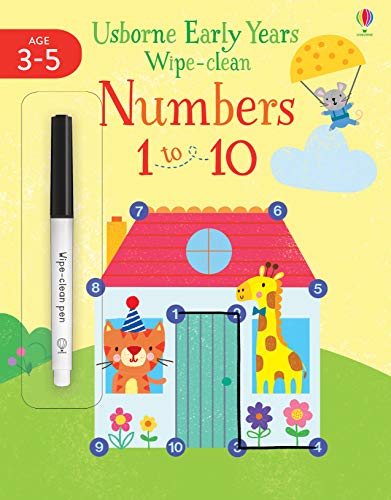 Numbers 1 to 10 (Wipe-Clean Key Skills Early Years)