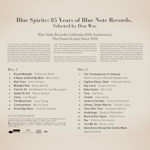 Various Artists - Blue Spirits: 85 Years of Blue Note Records [CD]