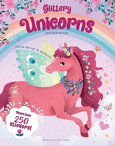 Glittery Unicorns: Sticker Book (Glittery Sticker Book)