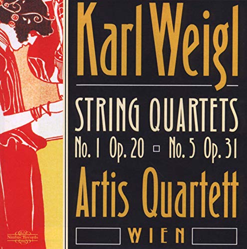 Artis Quartett-wien - Jay Weigel: String Quartets No. 1 Op. 20 , No. 5 Op. 31 [CD]