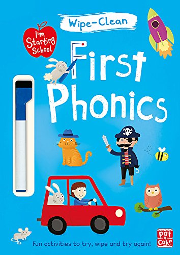 First Phonics: Wipe-clean book with pen (I'm Starting School)