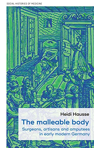 Book cover depicting a 16th-century surgical scene in green and blue hues.
