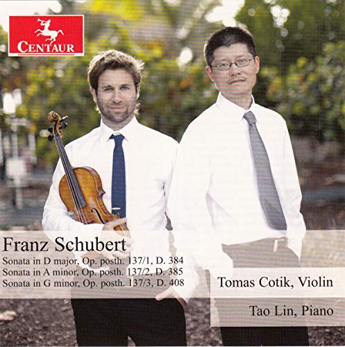 Schubert / Cotik,tomas / Lin,t - Schubert: Violin Sonatas [CD]