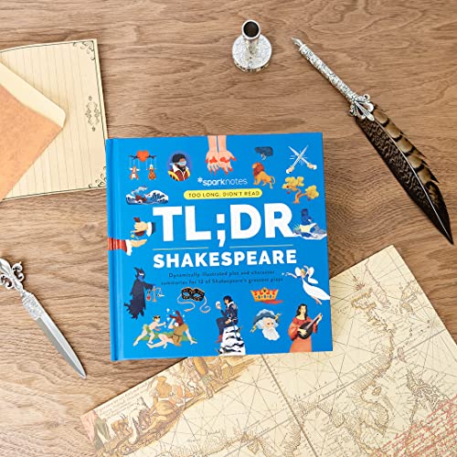 TL;DR Shakespeare : Dynamically Illustrated Plot and Character Summaries for 12 of Shakespeare's Greatest Plays