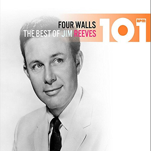 Black and white portrait of Jim Reeves with album title and logo.