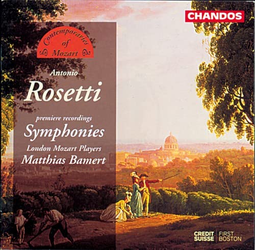 London Mozart Playersbamert - Rosettisymphonies [CD]