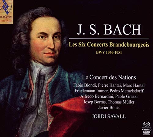 Le Concert Des Nations - Jordi - Bach: The Six Brandenburg Concertos BWV 1046 - BWV 1051 (Le Concert Des Nations) [CD]
