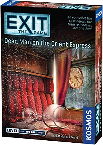 Thames & Kosmos 694029 Kosmos 694029-EXIT-The Professionals, EXIT Dead Man on The Orient Express | Level: Professional | Unique Escape Room Game, 1-4 Players | Ages 10+ |