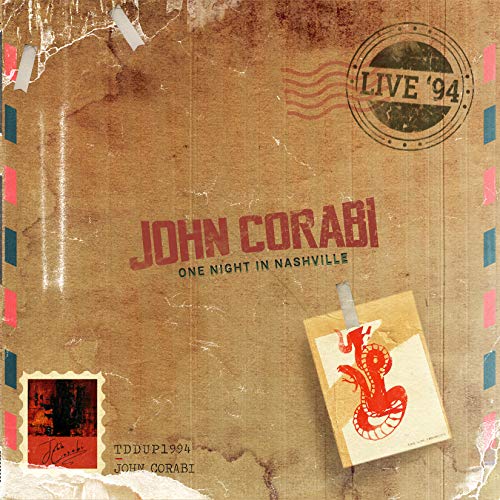 CD cover for John Corabi’s “Live ‘94: One Night in Nashville” album.