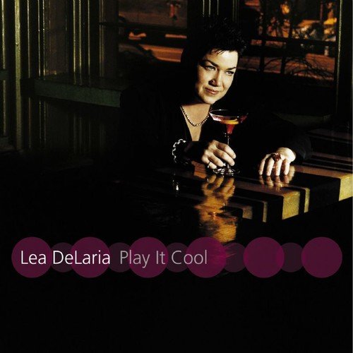Lea DeLaria album cover, “Play It Cool,” featuring a woman with a cocktail.